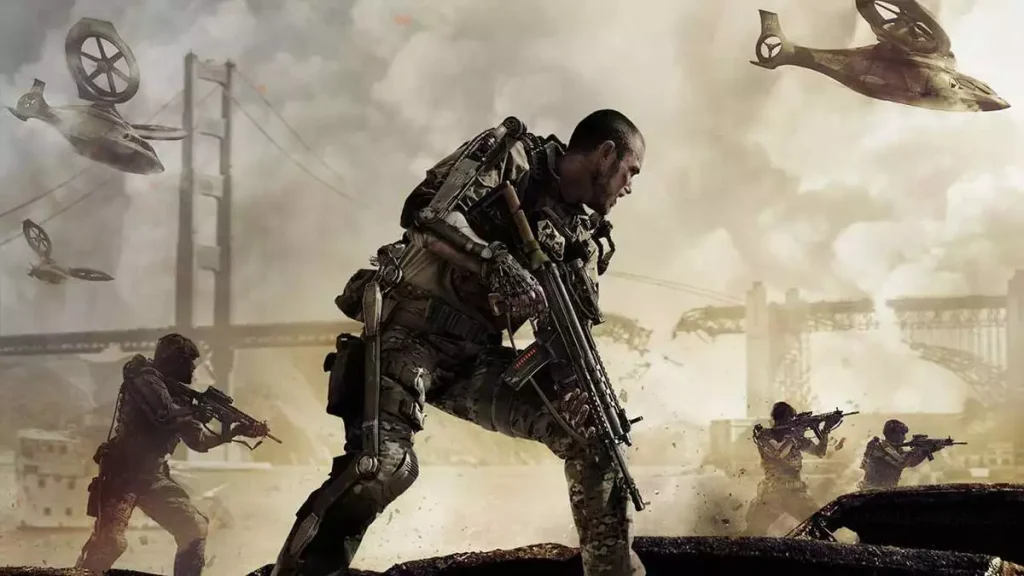 کال آف دیوتی 2014 بنام advanced warfare