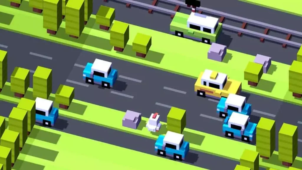 بازی آندروید Crossy Road (کراسی رود)