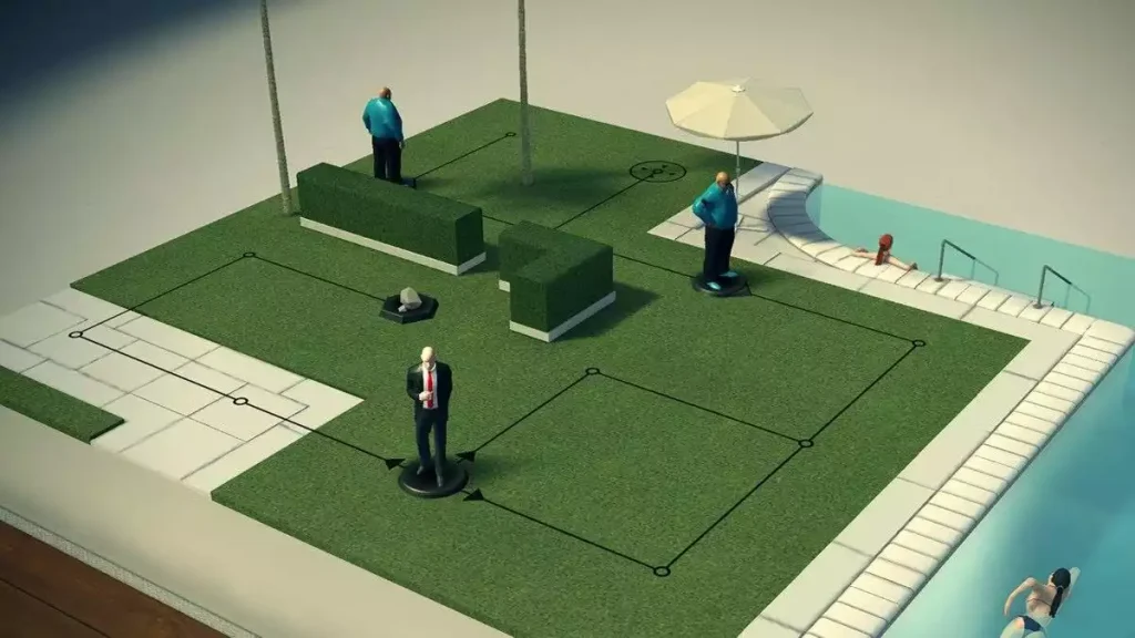 بازی موبایل هیتمن (Hitman Go 2014)