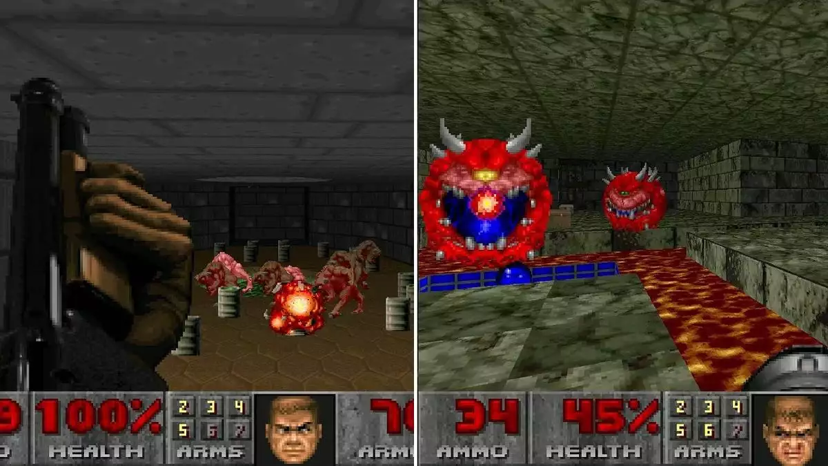 قسمت اول بازی دوم (DOOM 1 1993)