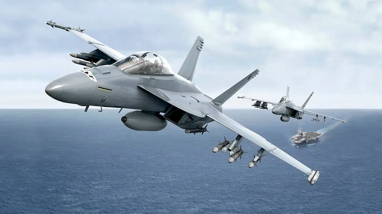 جنگنده F/A-18 Super Hornet (بوئینگ سوپر هورنت)