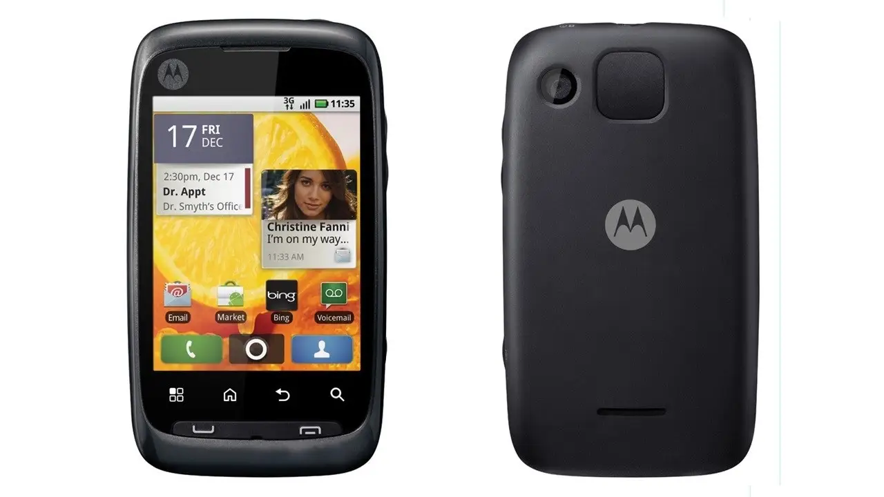 گوشی Motorola Citrus از بدترین مدل های موتورولا